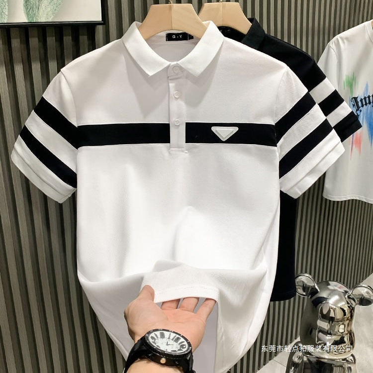 Short Sleeve Polo Shirt for Men T-Shirt