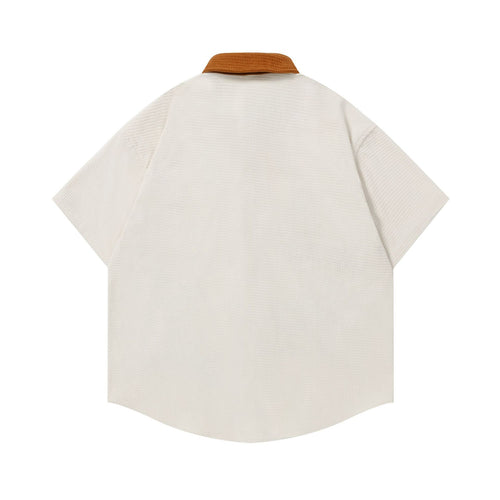 Embroidered shirt T-shirt