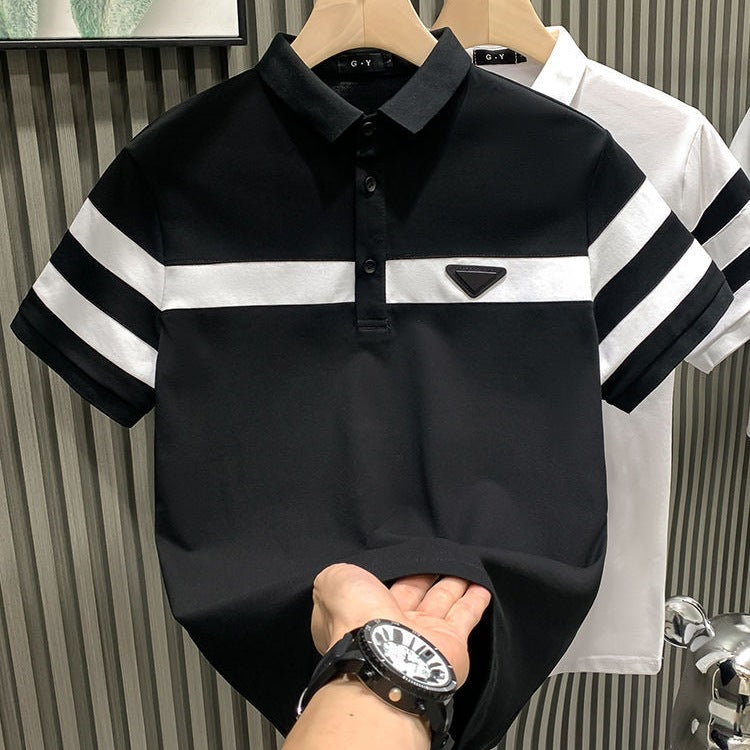 Short Sleeve Polo Shirt for Men T-Shirt