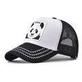 Thickened Panda Embroidered Mesh Baseball Cap for Men & Women