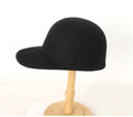 Wool Cap Solid Color Winter Baseball Cap for Men Women