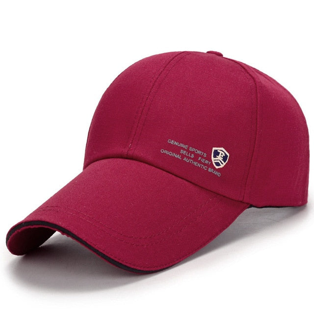 Adjustable Cotton Fitted Baseball Cap 