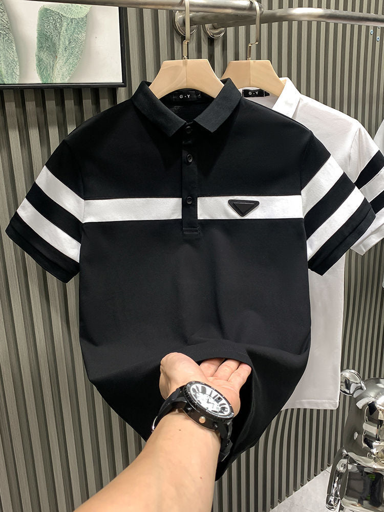 Short Sleeve Polo Shirt for Men T-Shirt