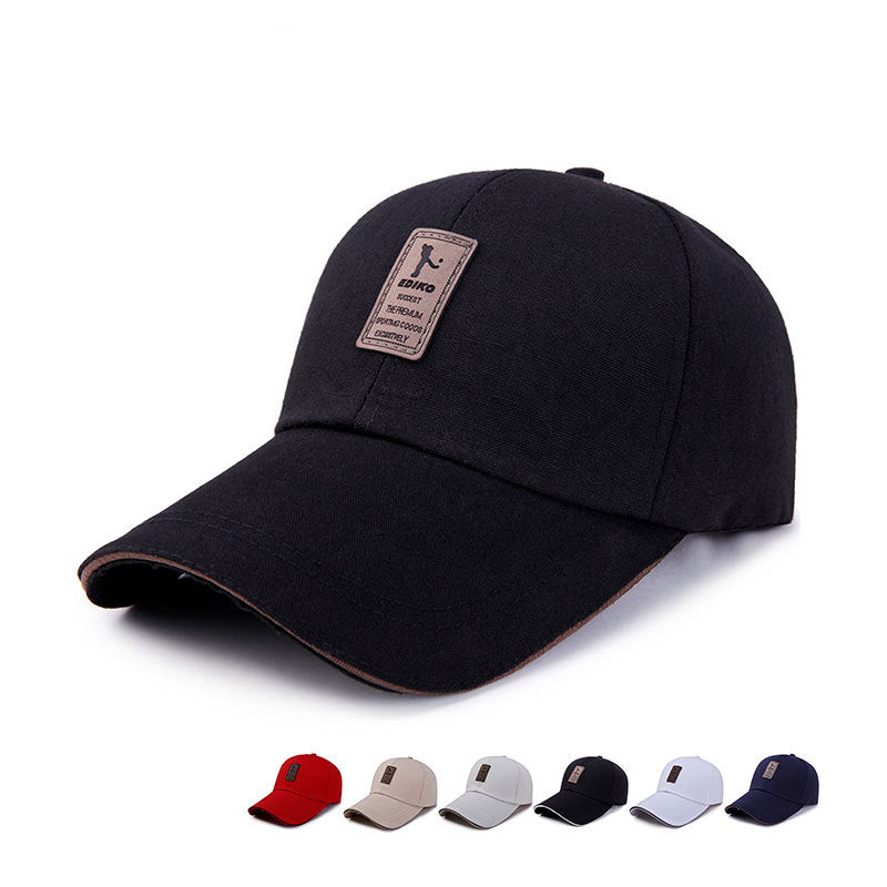 Adjustable Cotton Fitted Baseball Cap 