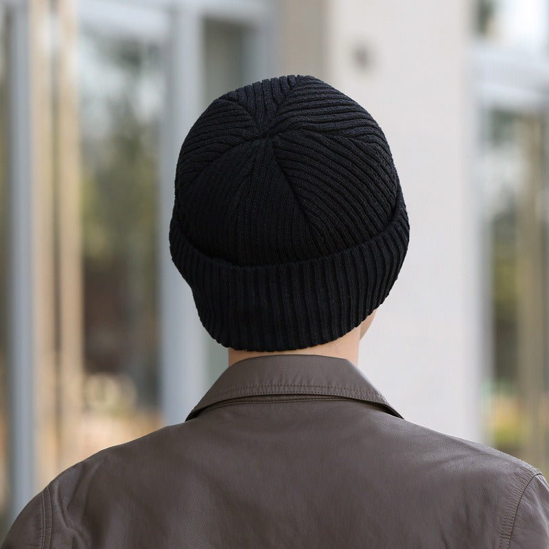 Winter Warm Thickened Knitted Cap Men And Women 