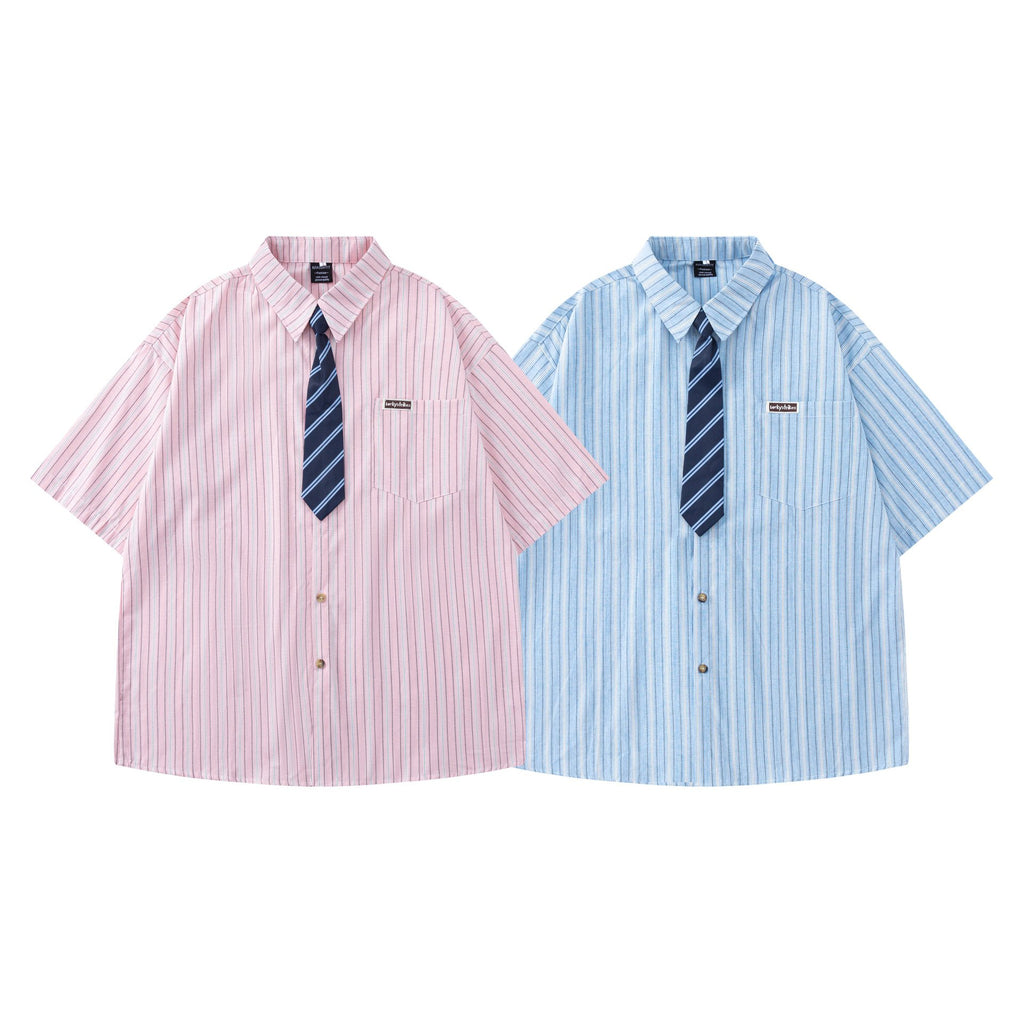 Striped shirt T-shirt