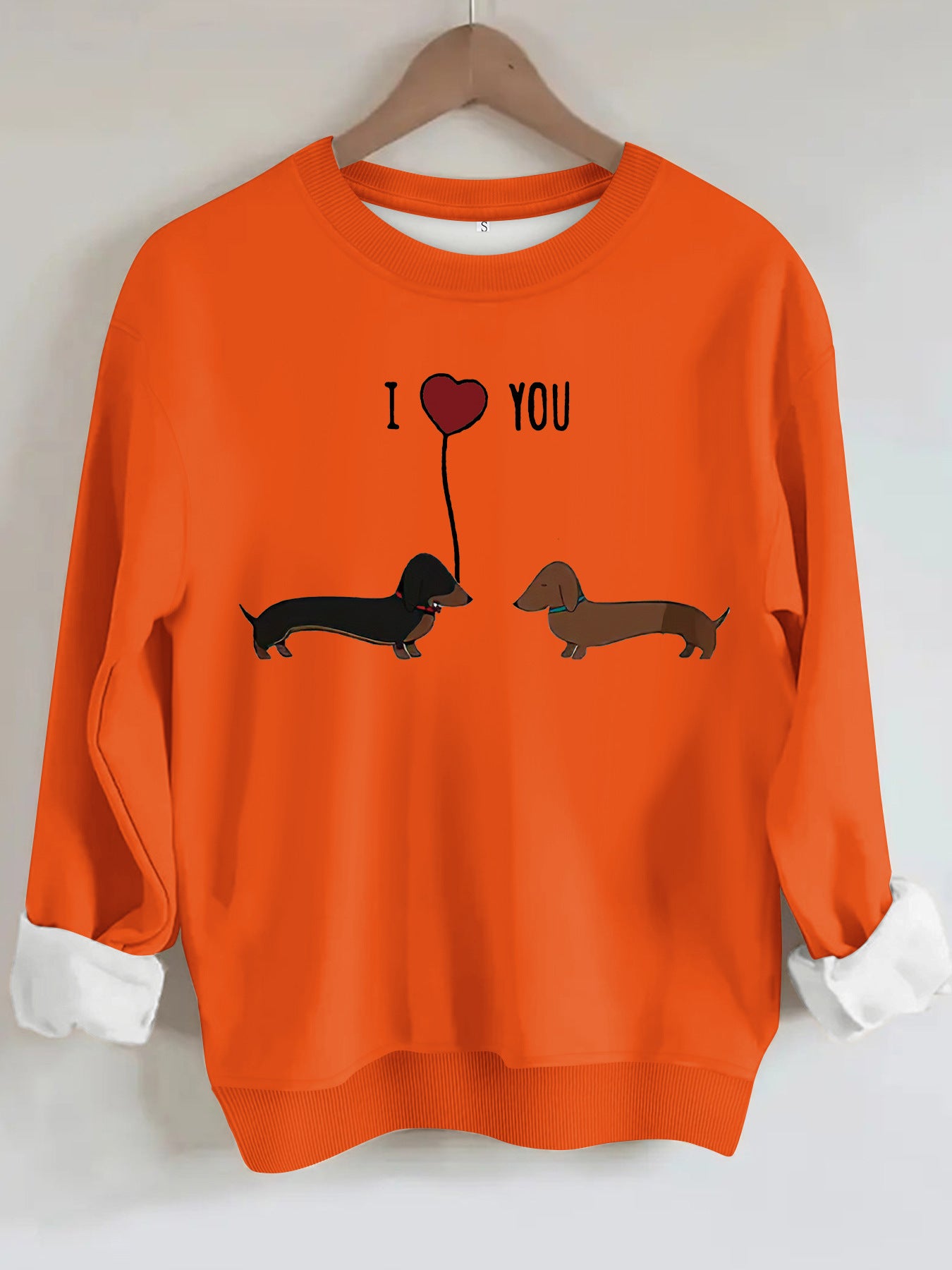 Two Dog Print Hoodie