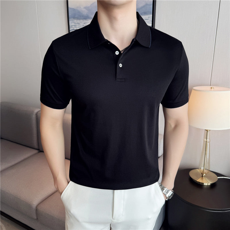 Classic Short Sleeve Polo Shirt for Men